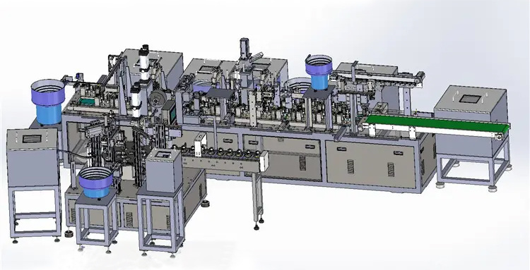 电机自动组装生产线